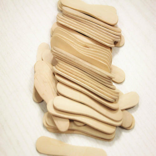 Disposable Wooden Ice Cream Spoon Application: For Food