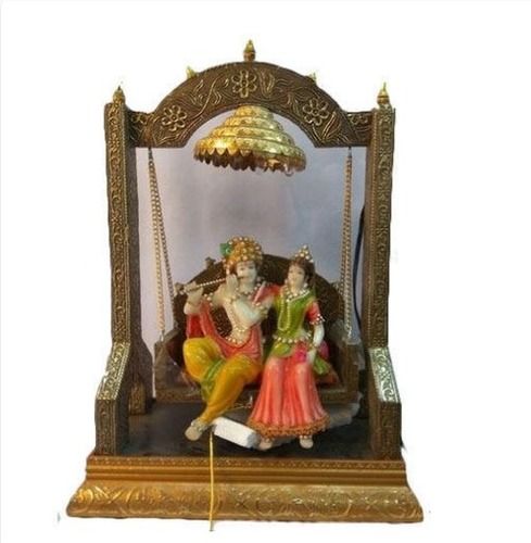 Radha Krishna On Swing Statue