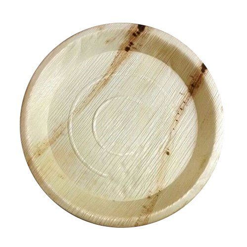 9 Inch Disposable Areca Leaf Serving Plate Application: For Food