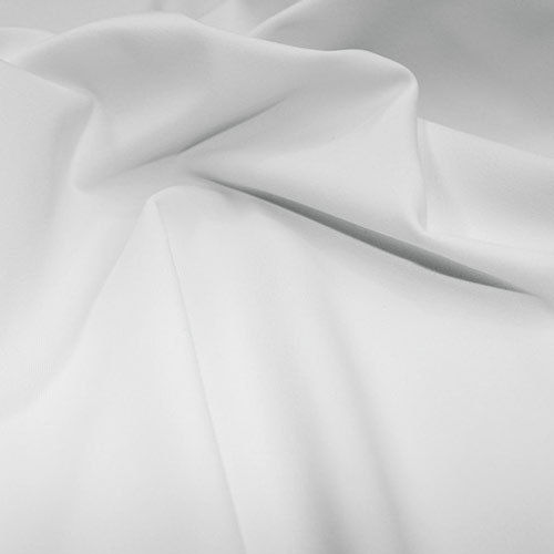 Light In Weight Anti-Wrinkle Washable Plain Whiteout Fabric