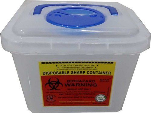 White Disposable Sharp Container (300 Ml)