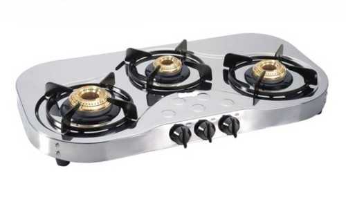 Automatic Lpg Gas Stove With 3 Burner