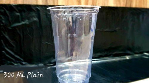PP Disposable 300ml Plain Plastic Glass