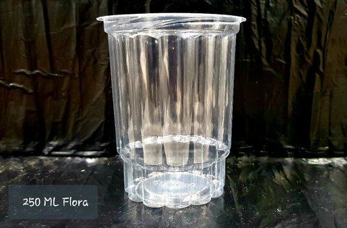 PP Disposable Flora Glass