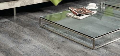 Gray Color Wooden Flooring