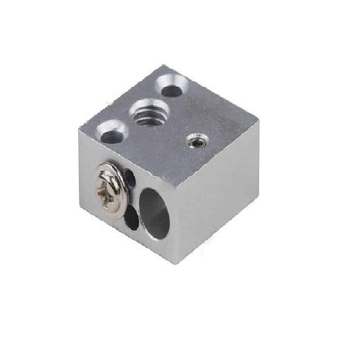 Square Heat Block Mk8 High Quality Aluminium Hot End Block For 3D Printers