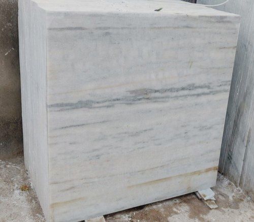 Makrana Square White Marble