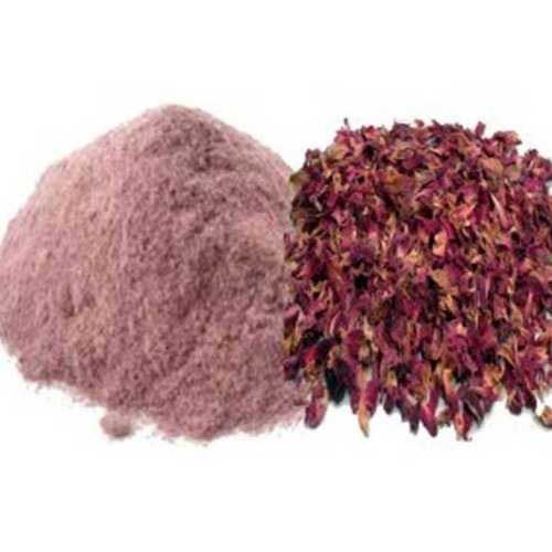 Herbal Products Pink To Red Rose Powder