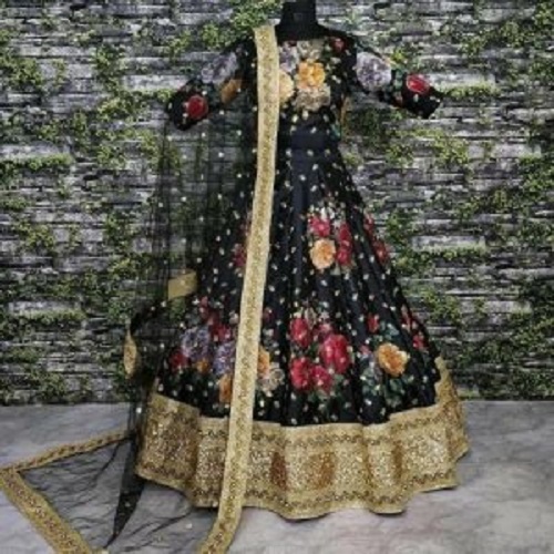 Designer Silk Lehenga Choli