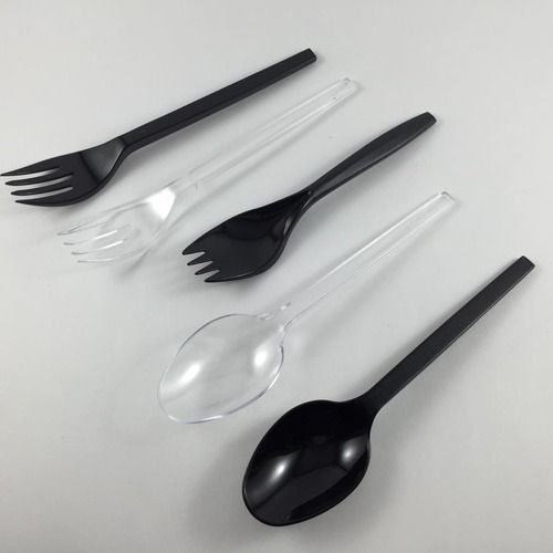 Disposable Plastic Spoon and Fork for Event and Party Supplies