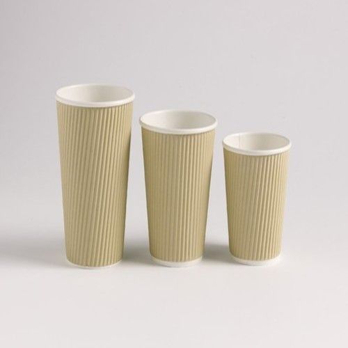 Eco-Friendly Ripple Paper Cups Application: For Beverages