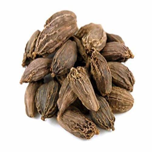 Black Cardamom - Raw Dried Elongated Spice, Natural Taste, Non Harmful for Cooking