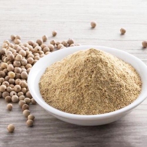 White Pepper Powder - Food Grade, Natural Taste with Non Harmful Properties for Cooking | Very Good Quality, Stored in Cool and Dry Place