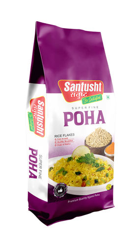 Santusht Poha Rice Flakes Additives: No