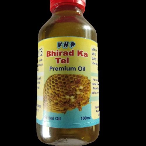 Light Yellow Tatiya Ka Chatta Hair Oil For Baldness Treatment