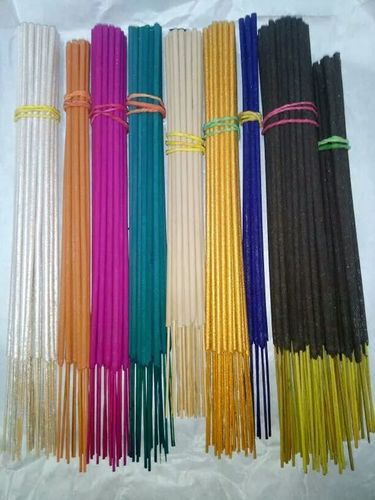 Artificial Fragrances Colored Religious Agarbatti