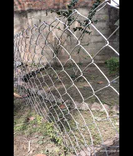 Corrosion Resistant Zinc Coated Chain Link Security Fence