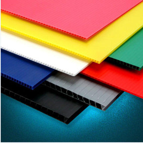 Multi Color Hollow Pp Corrugated Sheets