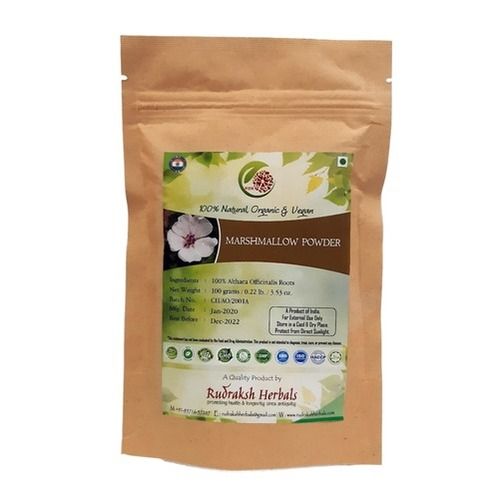 Organic Marshmallow Powder Age Group: 18-45