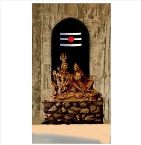 Easy To Clean Unicolour Shiva Parvati Statue