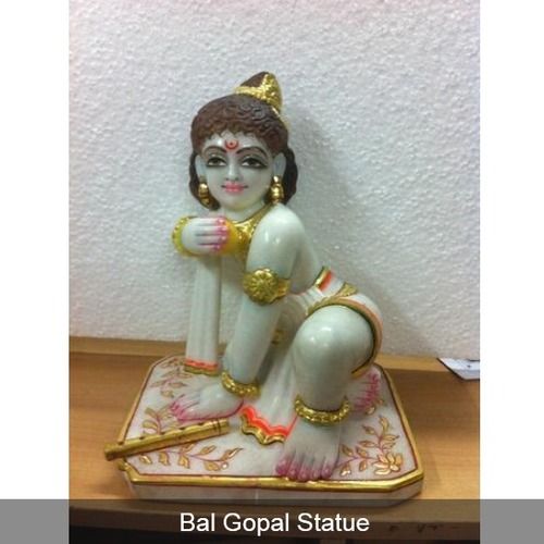 Eco-Friendly Bal Gopal Marble Statue