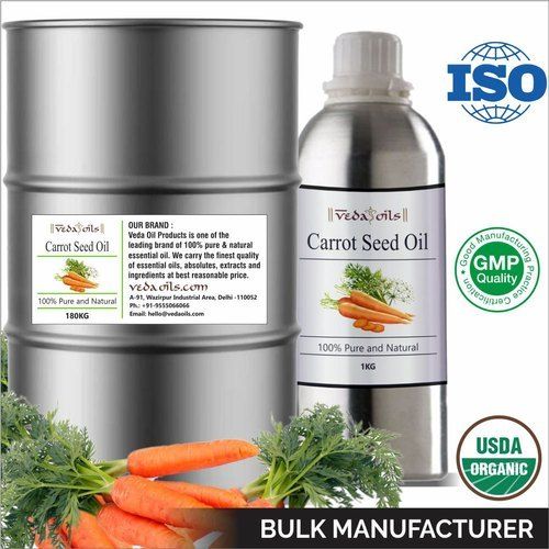 Colorless Carrot Seed Oil