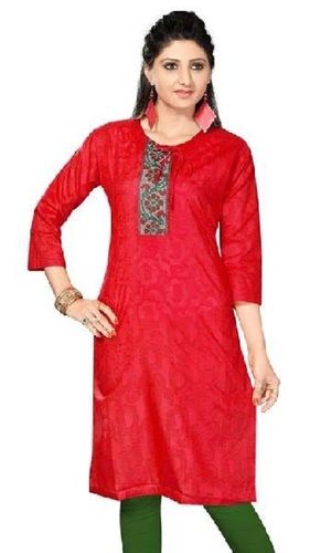 Full Sleeve Ladies Printed Kurti