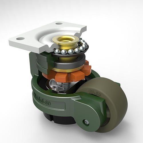 Height Adjustable Nylon Caster Wheel