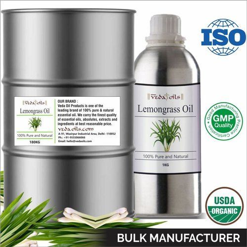 Premium Cosmetic Lemongrass Oil