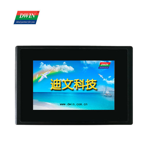 5" Smart TFT Touch Display - TFT LCD, 480x272 Resolution, 65K Colors, LED Backlight, 270 Nit Brightness, 6-Pin Socket | Automation Application, Picture Display, Data Read & Write, Video & Audio Play, Green Board, 12V Power Supply, Lightweight at 600 Grams