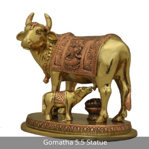 Eco-Friendly Antique Finish Gomata Statue