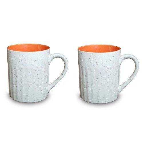 Ceramic Ribbed Coffee Mug