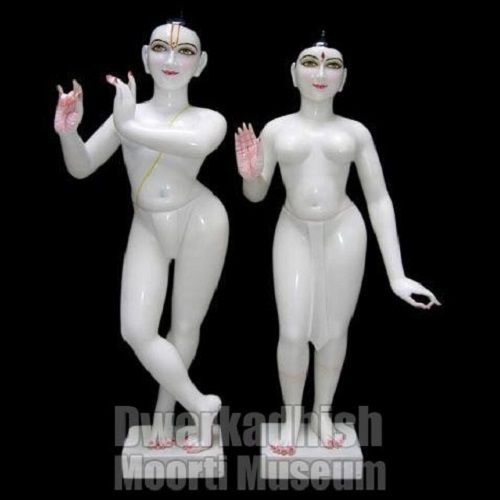 Durable Marble Radha Krishna Statue