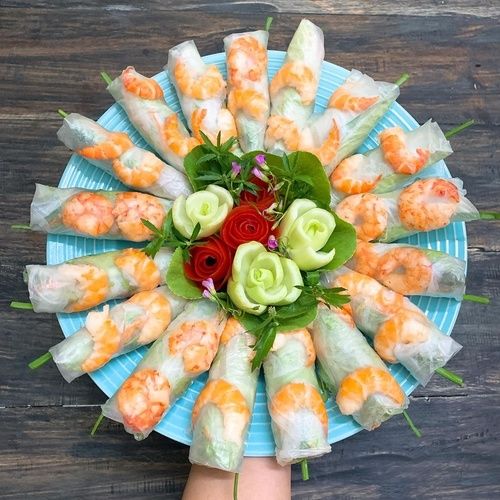 Net Spring Roll Wrapping Paper
