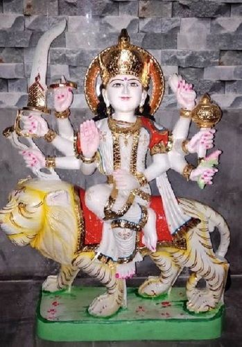 Durable Durga Maa Marble Idols