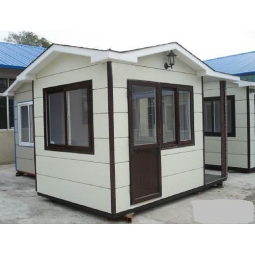 Frp Portable Kiosk Cabin - Color: White