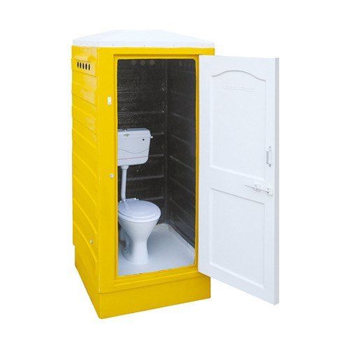 Yellow Portable Bio Toilet