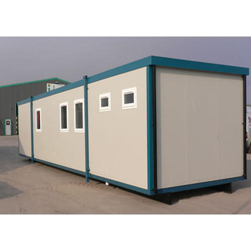 Prefabricated Modular Site Office - Color: White