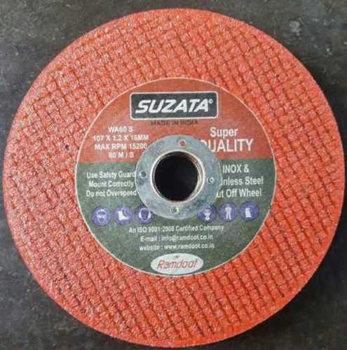 Steel Red Abrasive Cutting Disc