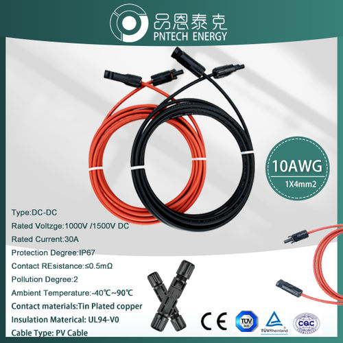 Branch Connector With 3m Length 6mm2 Solar Cable