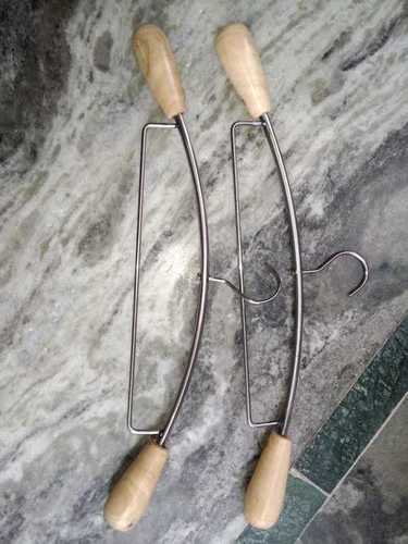 Garment Designer Wooden And Steel Hanger