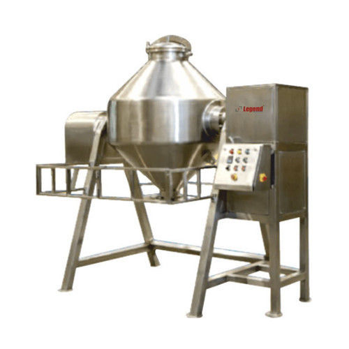 Double Cone Blender - 1200x950x1650 mm, 15L Working Volume | cGMP Model, Semi-Automatic Control, Reliable Stainless Steel Construction