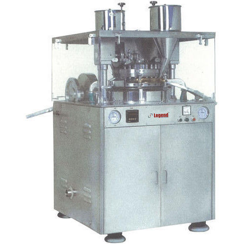 Silver Double Rotary Tablet Compression Machine