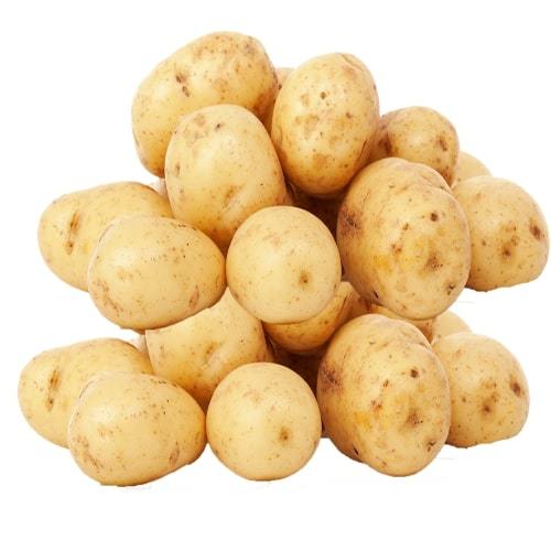 Round Healthy And Natural Fresh Potato