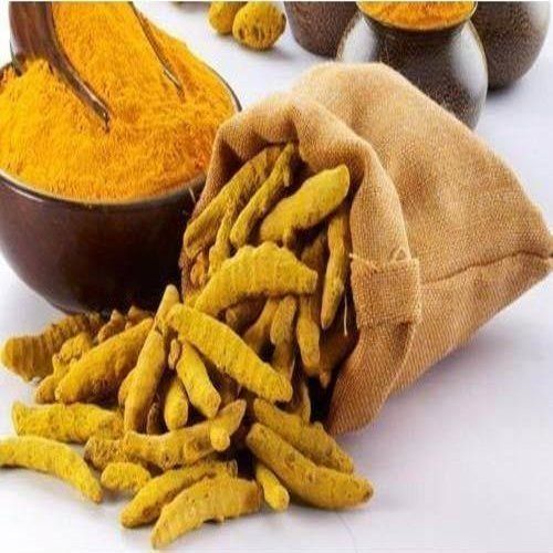 Yellow Healthy And Natural Organic Turmeric Finger