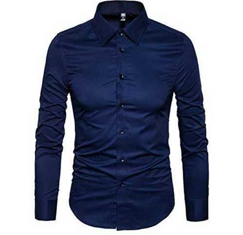 Cotton Mens Formal Full Sleeves Shirt