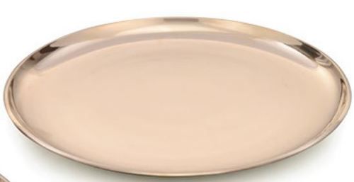 Pure Bronze Metal Polish Finish Quarter Plate