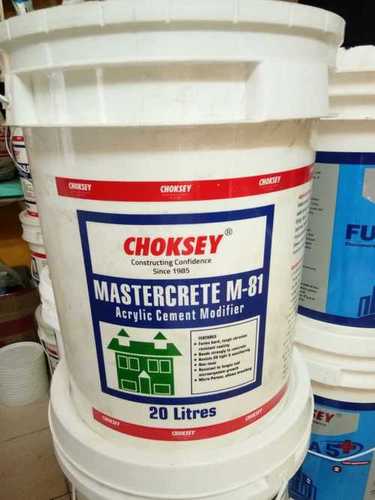 Milky White Water Proofing Acrylic Modifier Chemical