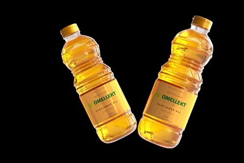 Pure Refined Sunflower Oil - Organic, High In Protein, 100% Vegetarian | Food Grade, Light Yellow, Ideal For Cooking