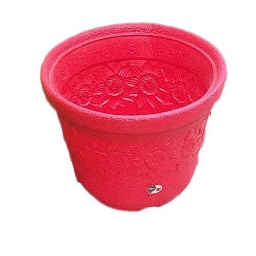 Various Colors Round Plastic Pot 10 Inch